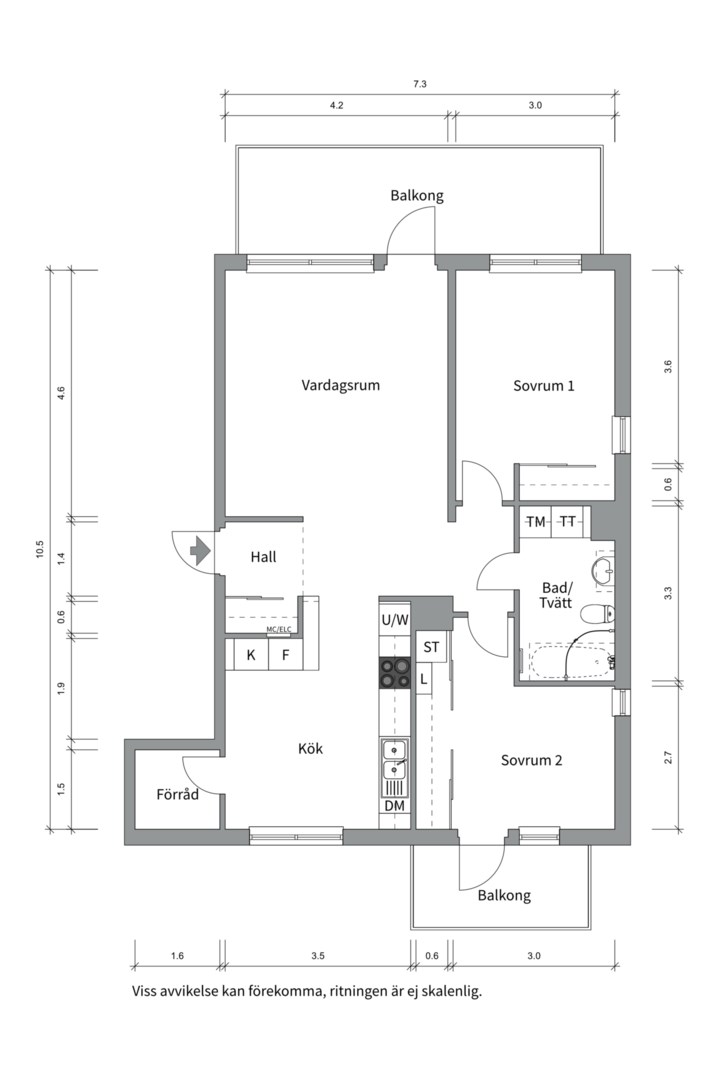 Bostadsbild från Sågargatan 13A, Såld i Kungsängen, Uppsala