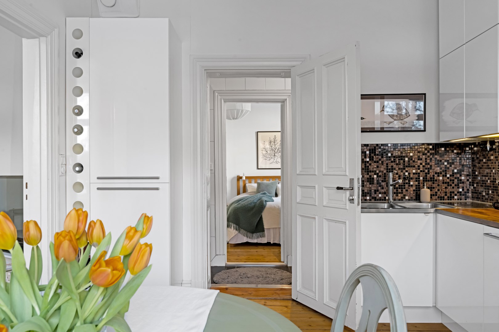 Bostadsbild från S:t Johannesgatan 3B, Såld i Främre Luthagen, Uppsala