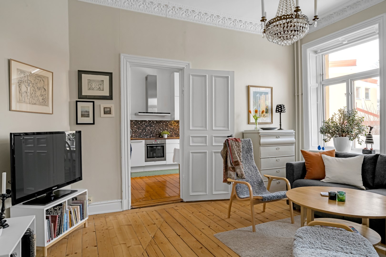 Bostadsbild från S:t Johannesgatan 3B, Såld i Främre Luthagen, Uppsala