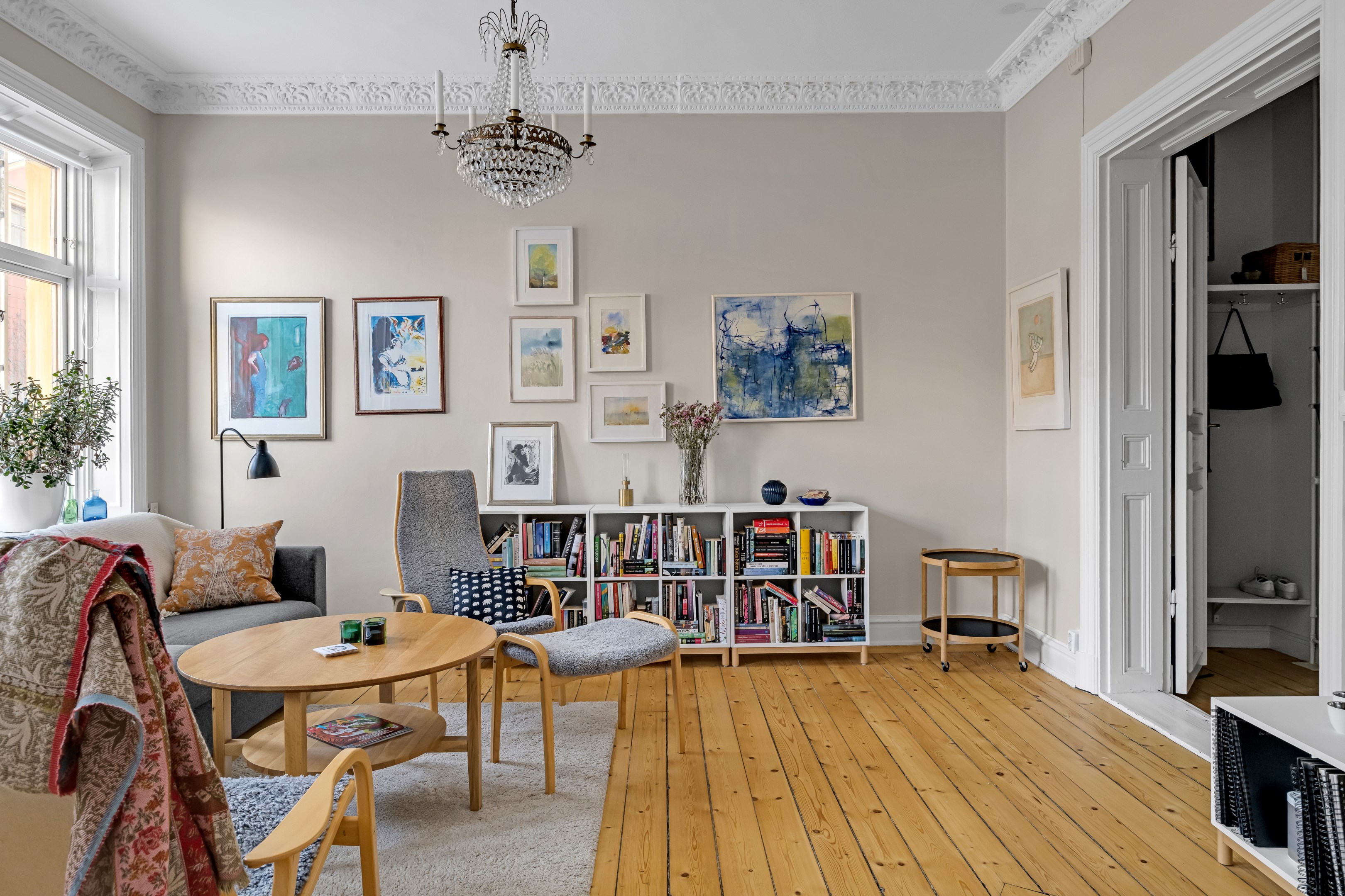 Bostadsbild från S:t Johannesgatan 3B, Såld i Främre Luthagen, Uppsala