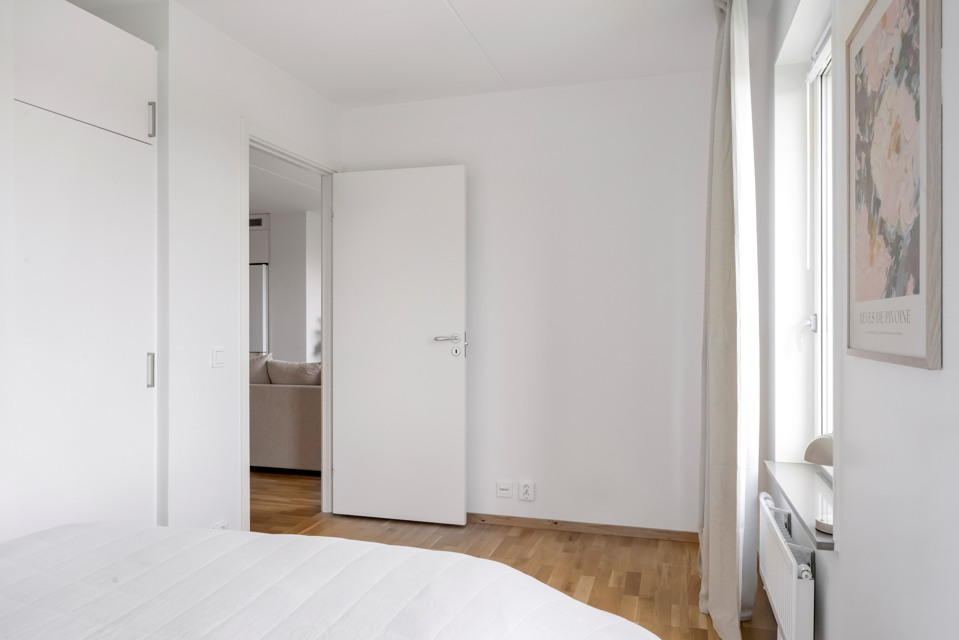 Bostadsbild från Vattholmavägen 8C, Kommande i Kapellgärdet, Uppsala
