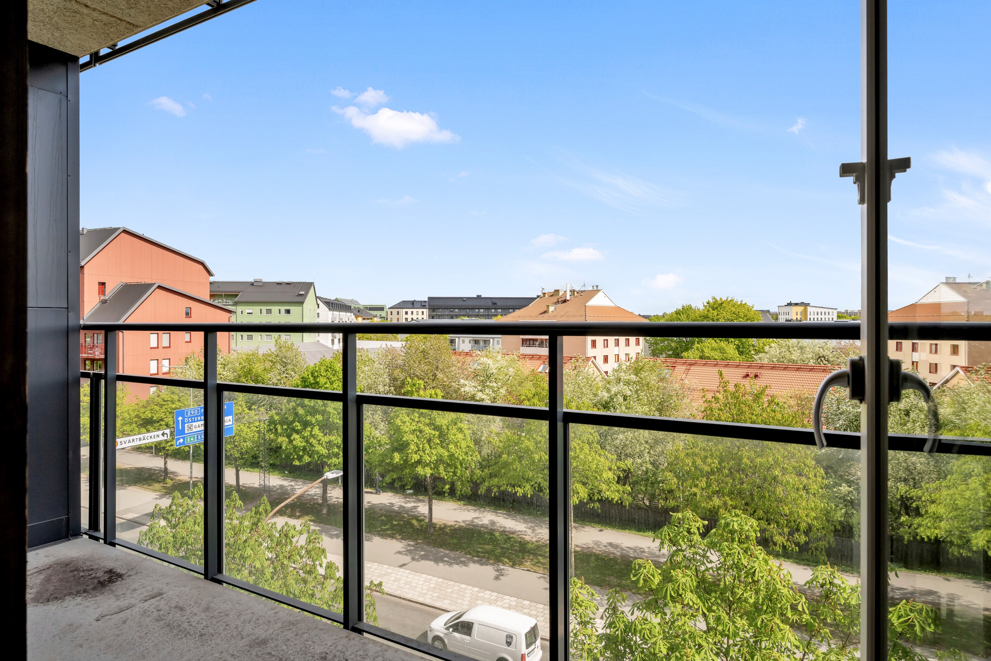 Bostadsbild från Vattholmavägen 8C, Kommande i Kapellgärdet, Uppsala