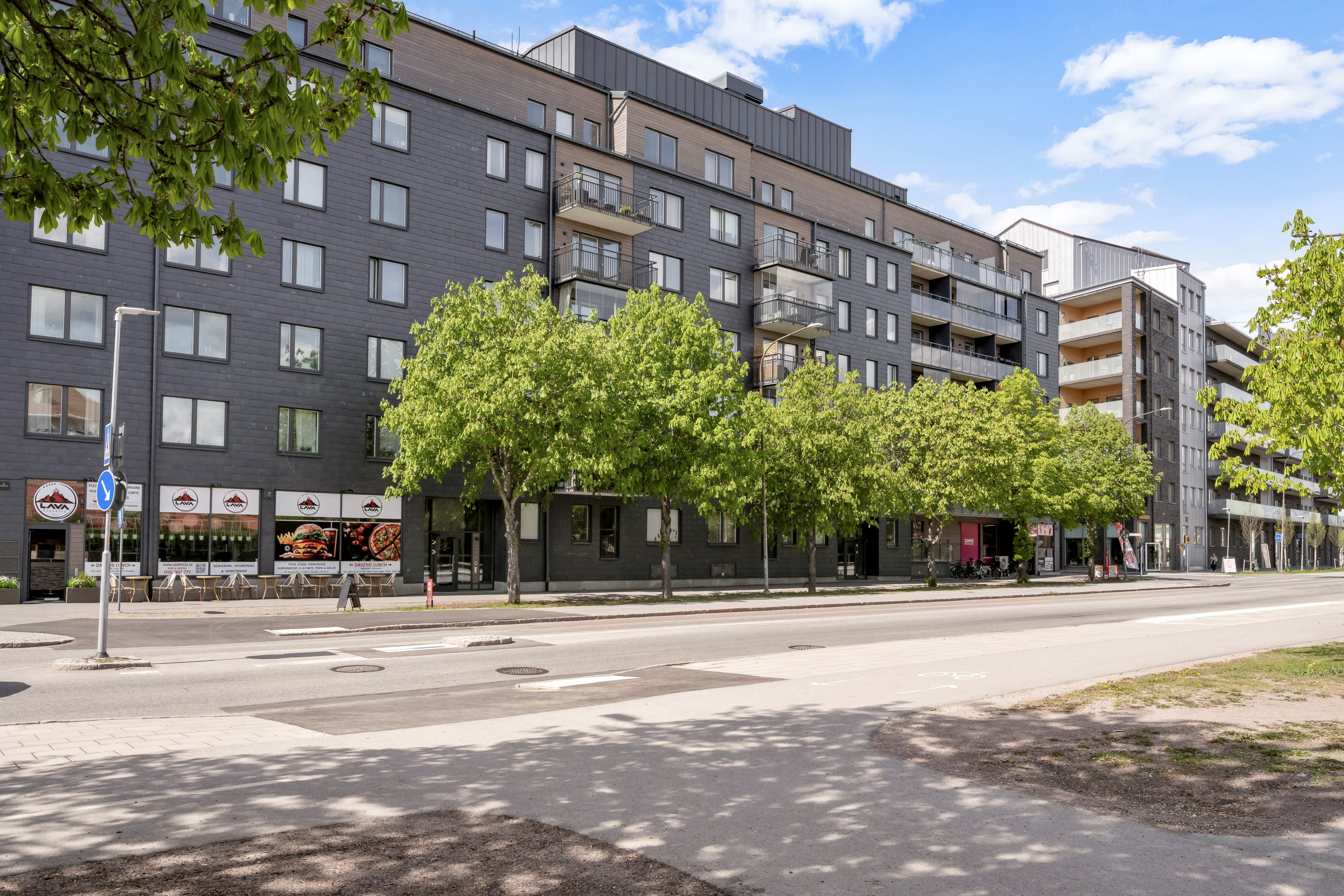 Bostadsbild från Vattholmavägen 8C, Kommande i Kapellgärdet, Uppsala