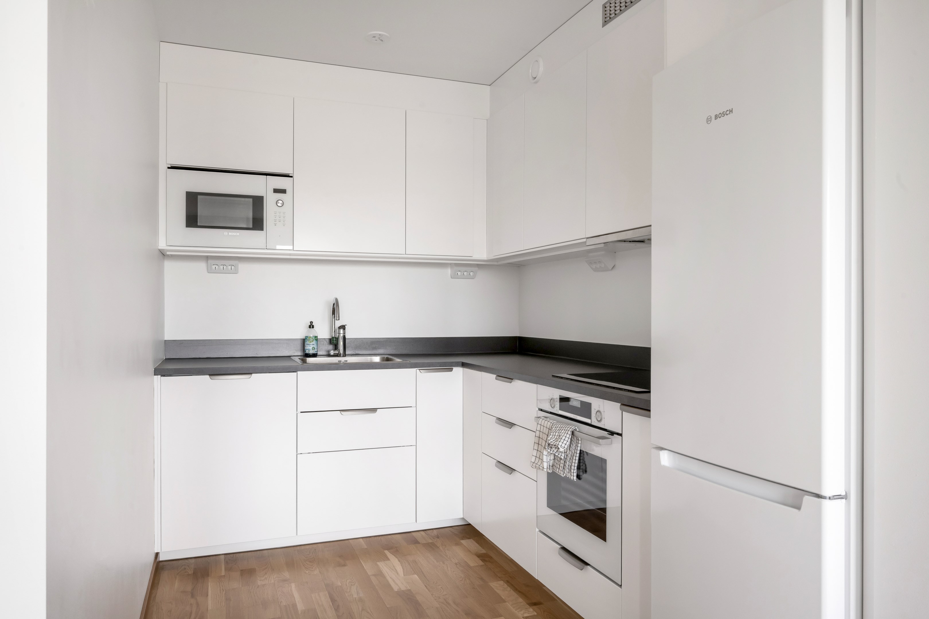 Bostadsbild från Vattholmavägen 8C, Kommande i Kapellgärdet, Uppsala