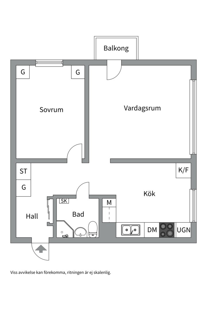 Bostadsbild från Edinsvägen 5, Såld i Ektorp, Nacka