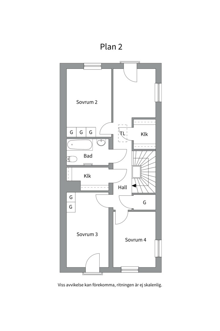 Planlösning från Oxelstamsvägen 10B, Såld i Skölsta, Uppsala