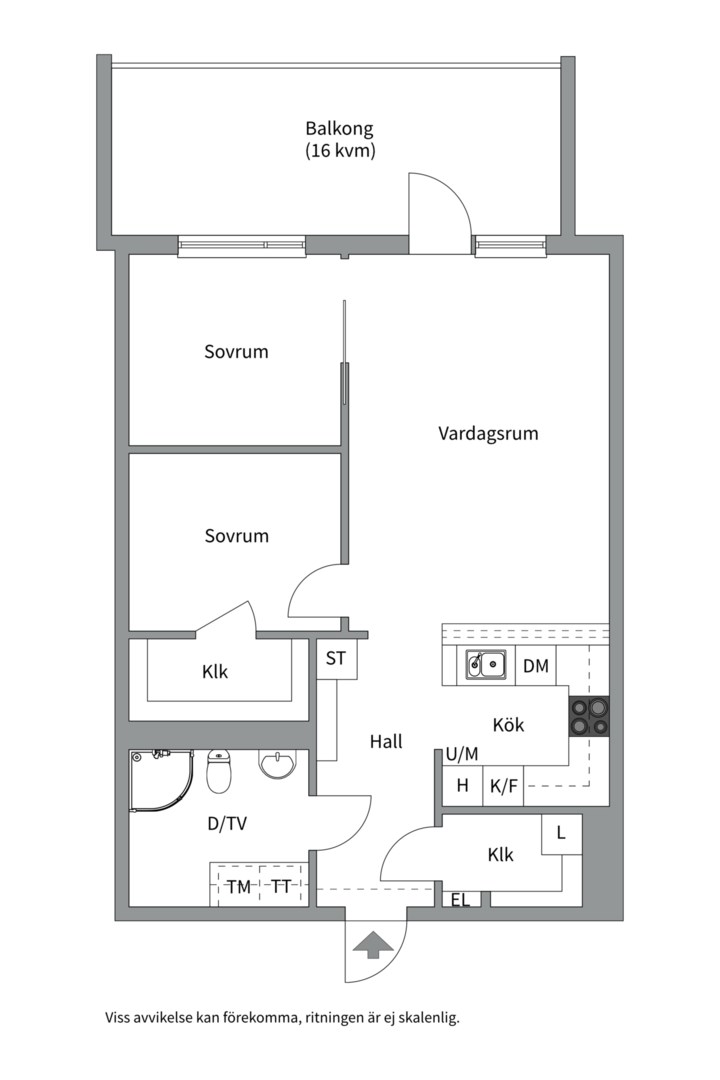 Planlösning från Saltsjöqvarns Kaj 35, Såld i Saltsjöqvarn, Nacka