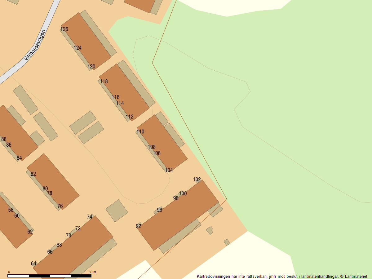Bostadsbild från Vitmossevägen 108, Såld i Holmviksskogen, Värmdö