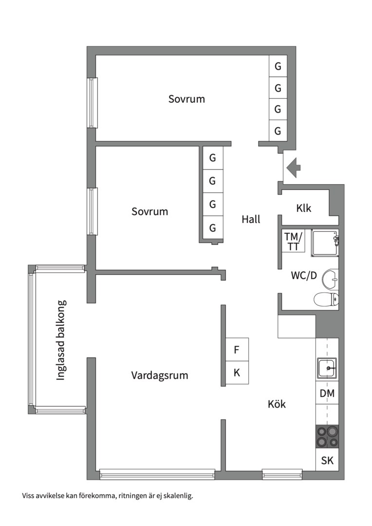 Bostadsbild från Edinsvägen 2, Såld i Ektorp, Nacka