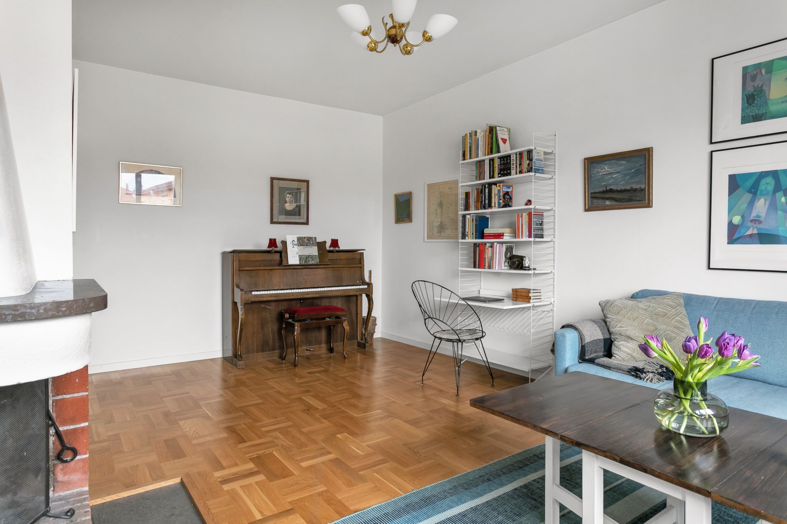 Bostadsbild från Tegnérgatan 5 B, Såld i Luthagen, Uppsala