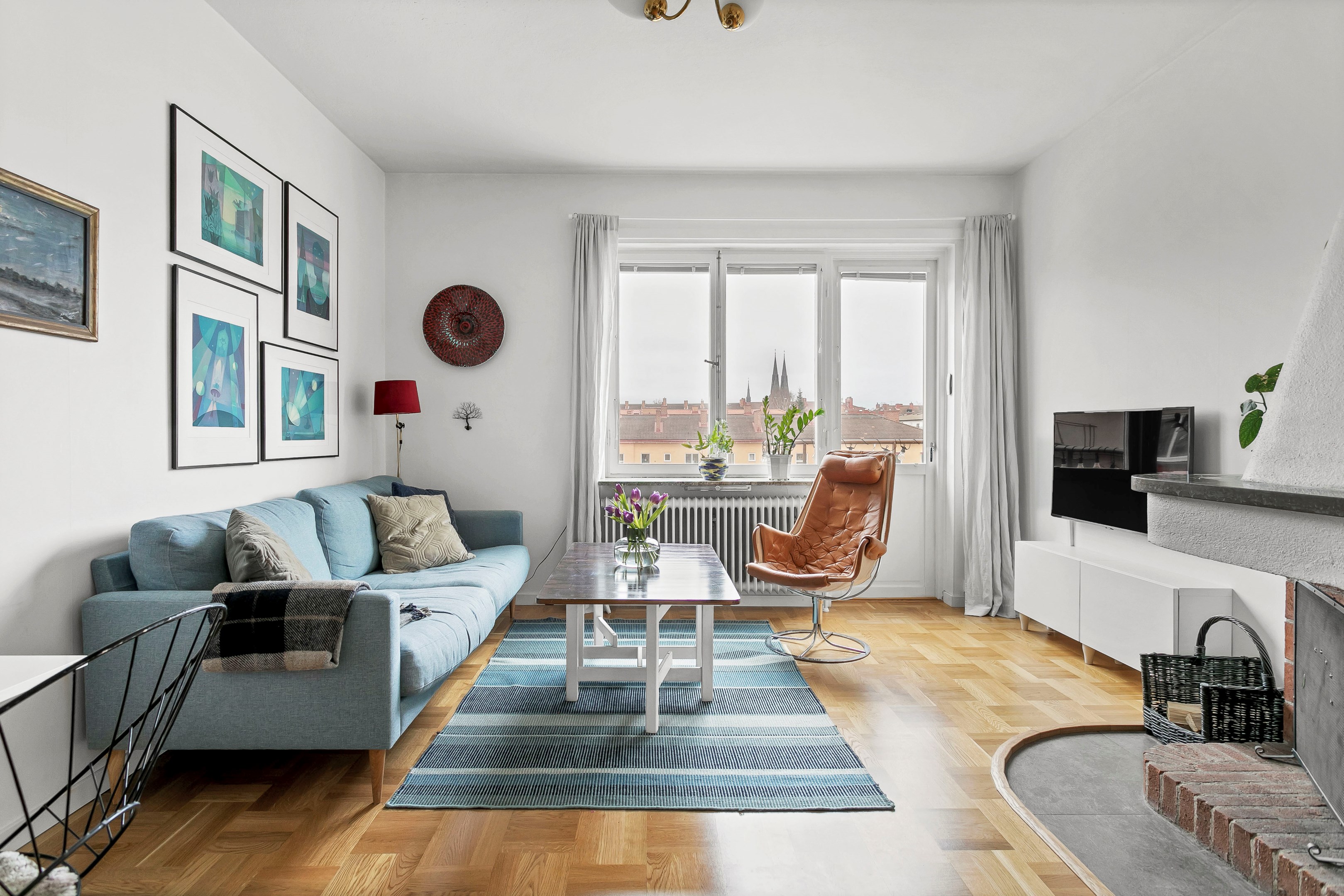 Bostadsbild från Tegnérgatan 5 B, Såld i Luthagen, Uppsala