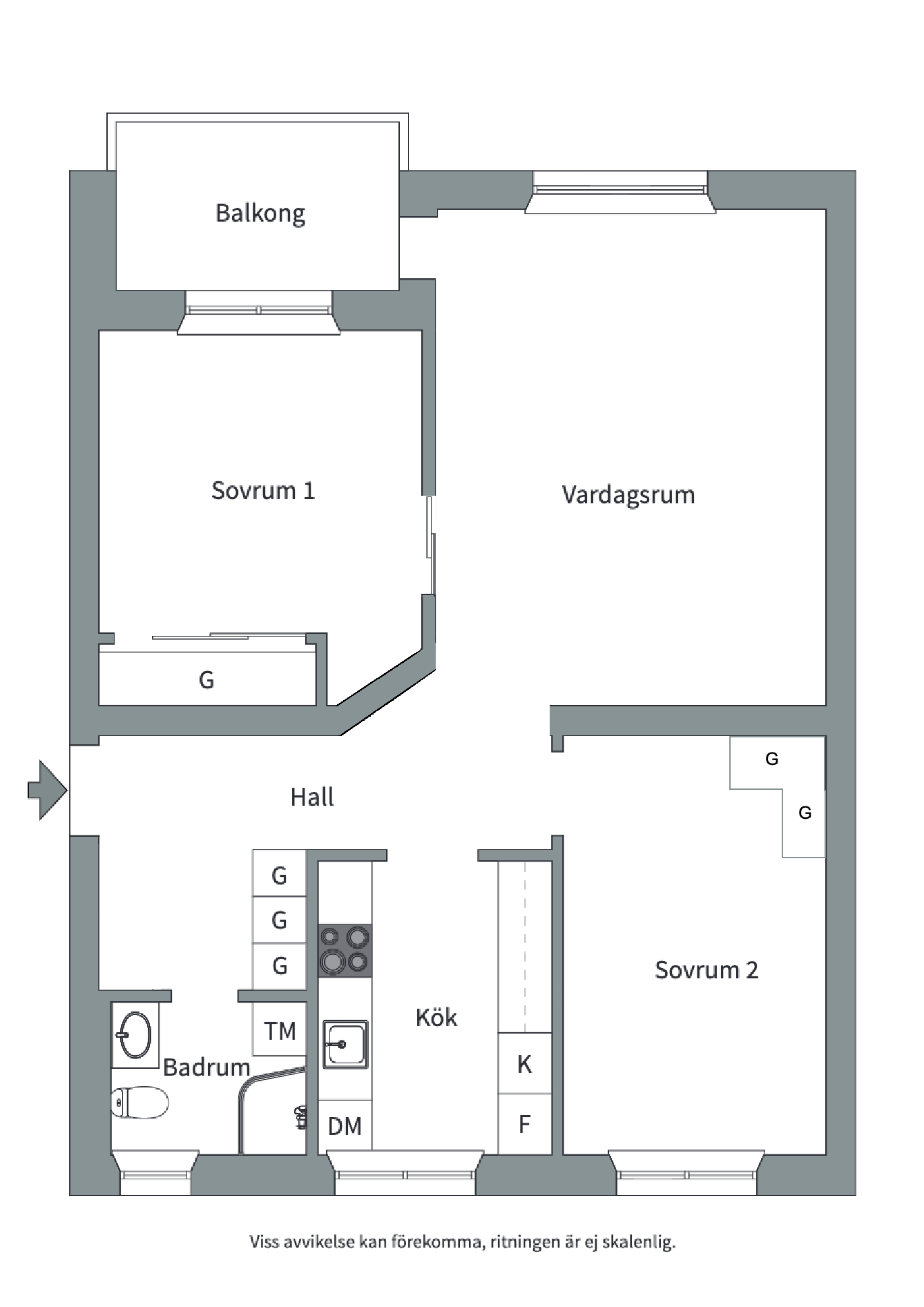 Bostadsbild från Ugglevägen 27C, Såld i Saltängen, Nacka