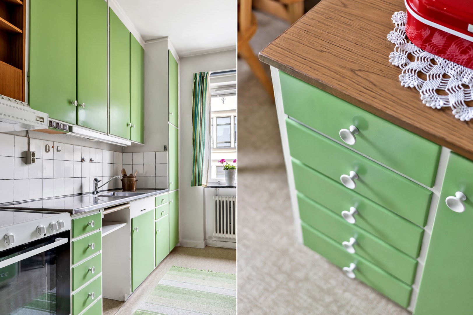 Bostadsbild från Tegnérgatan 15B, Såld i Luthagen, Uppsala