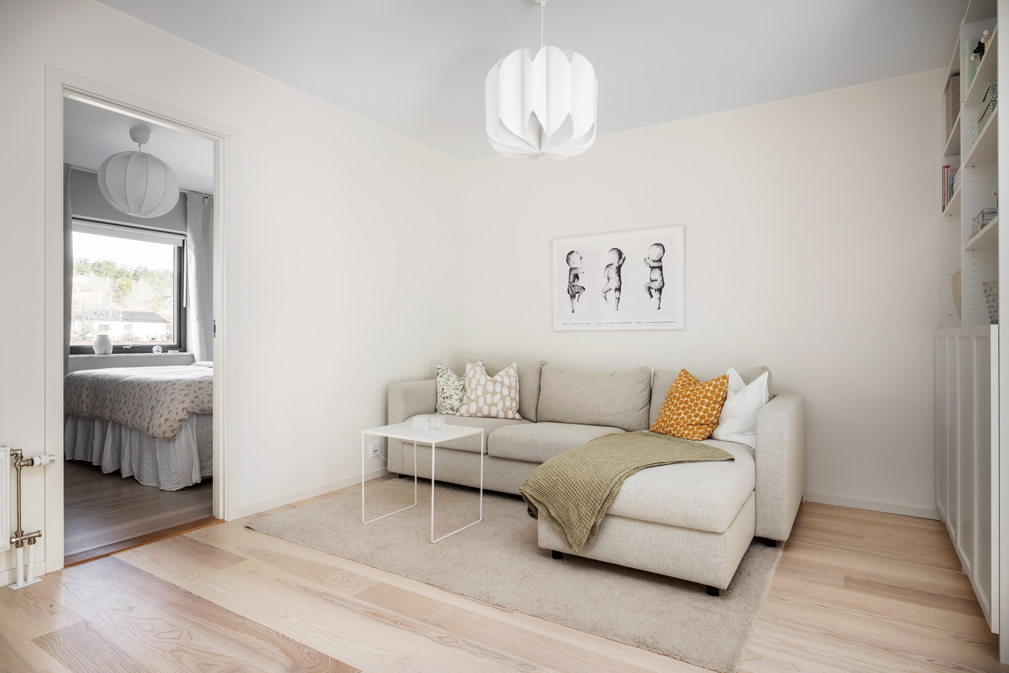 Bostadsbild från Hjortängsvägen 22D, Såld i Björknäs, Nacka