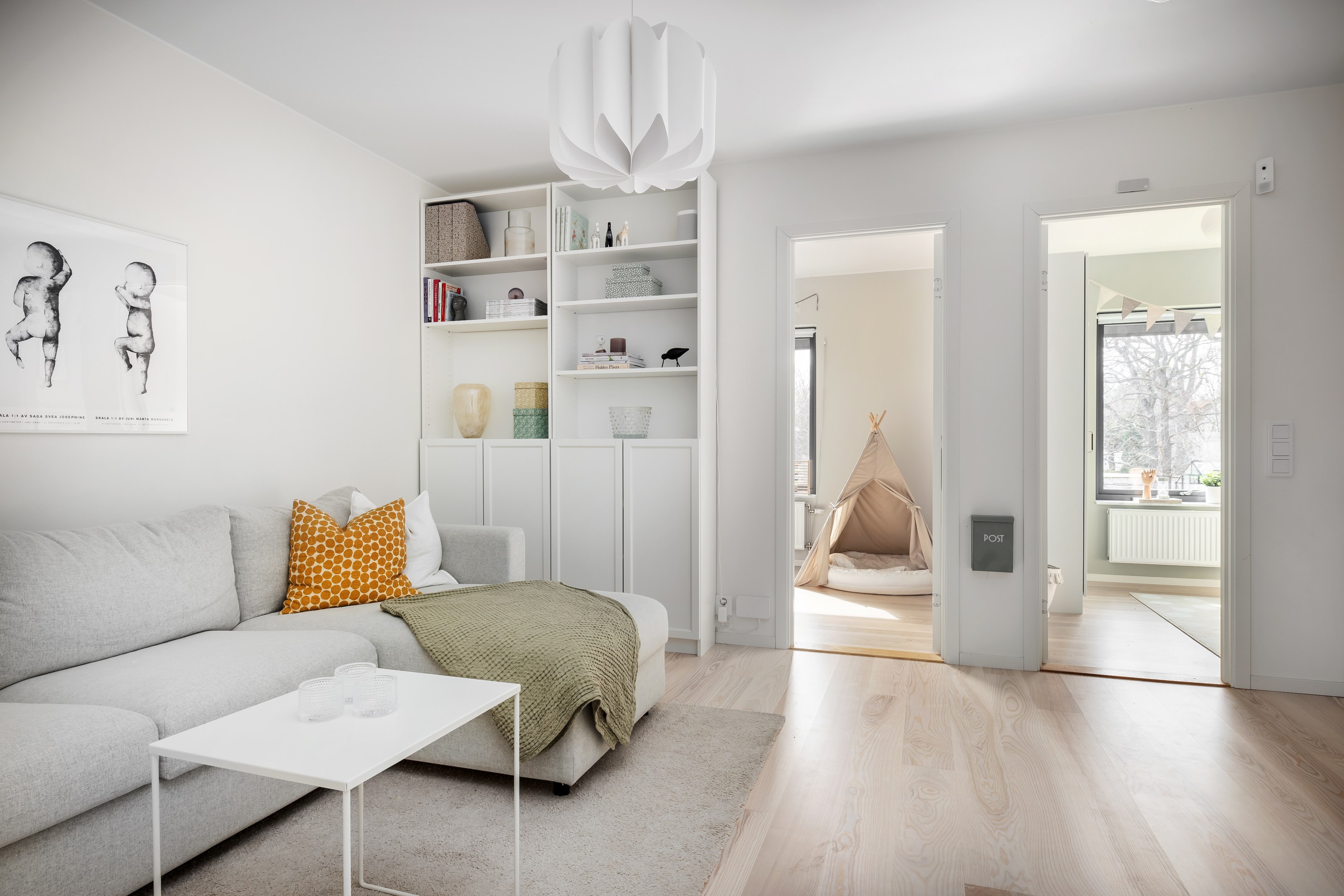 Bostadsbild från Hjortängsvägen 22D, Såld i Björknäs, Nacka