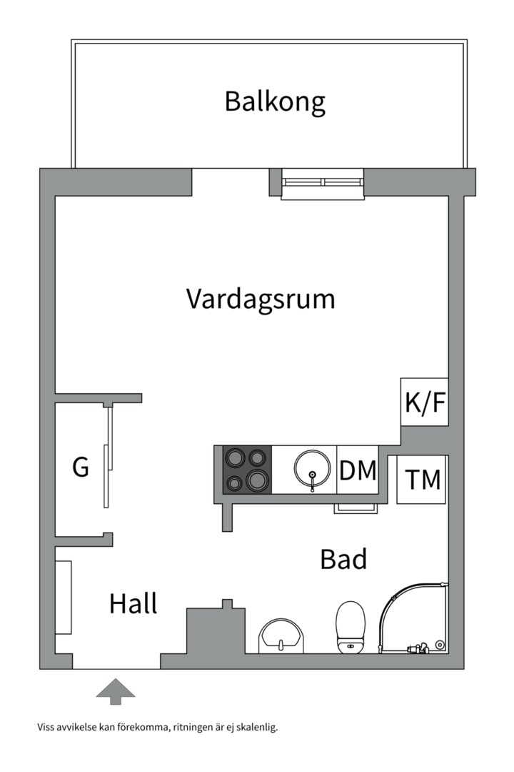 Planlösning från Skogsbovägen 20, Till salu i Gustavsberg - Skogsbo, Värmdö