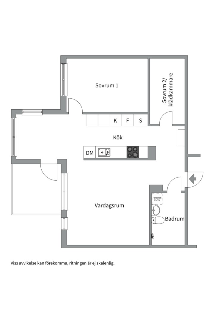 Bostadsbild från Diligensvägen 65, 3tr, Såld i Jarlaberg, Nacka