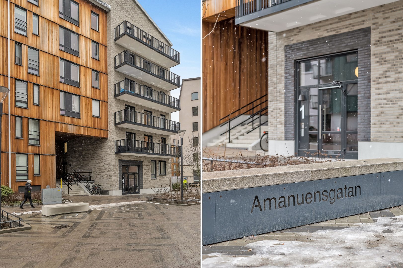 Bostadsbild från Amanuensgatan 1, Såld i Rosendal, Uppsala