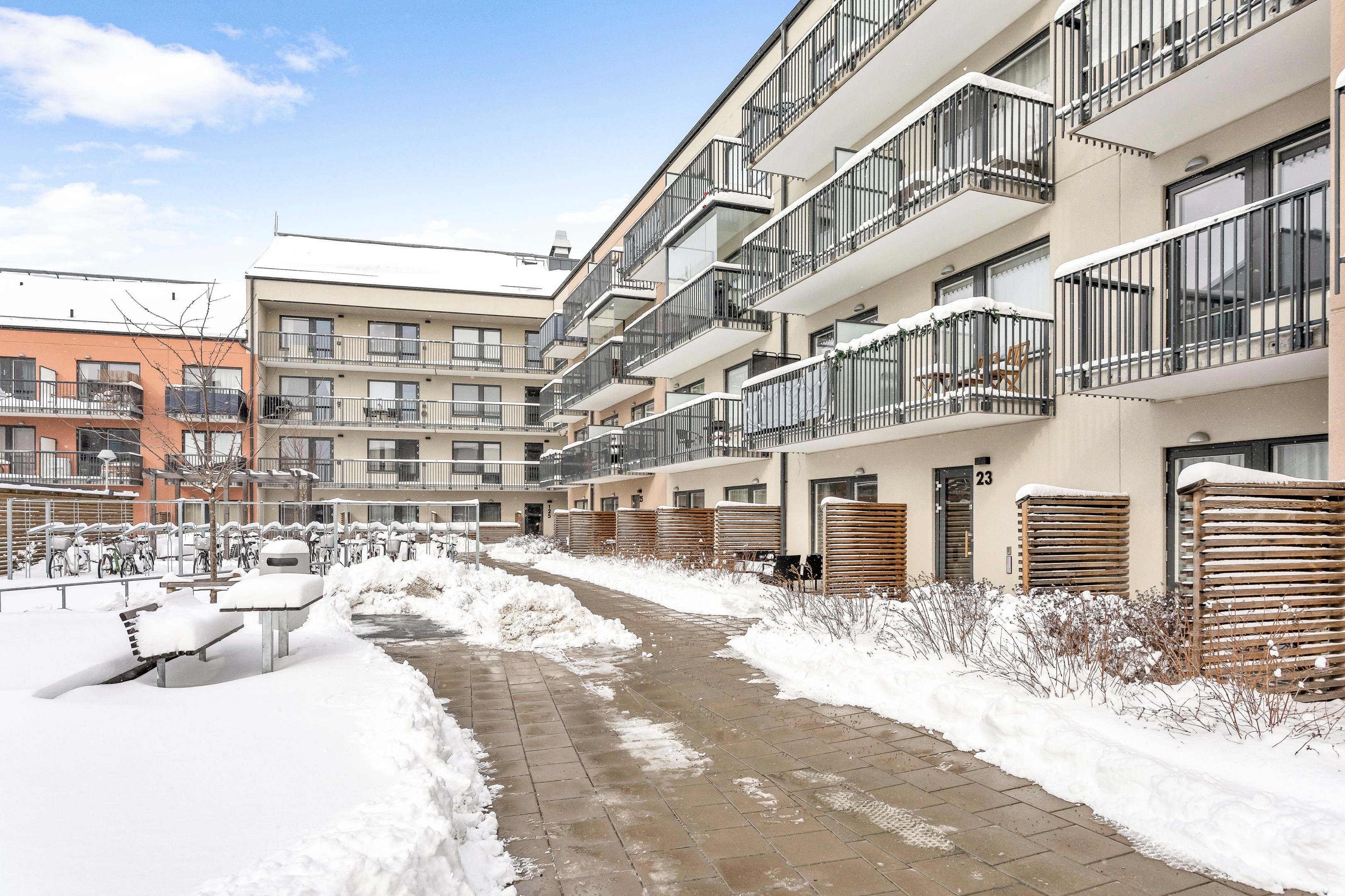 Bostadsbild från Leopoldsgatan 23, Såld i Nyby, Uppsala