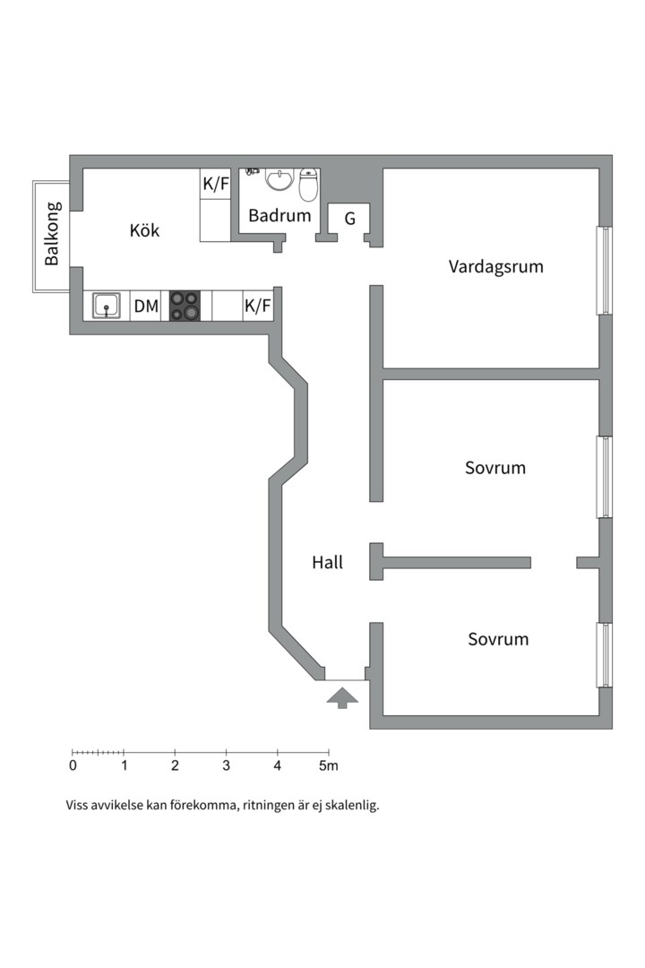 Bostadsbild från Torsgränd 4, Såld i Vasastan, Stockholm