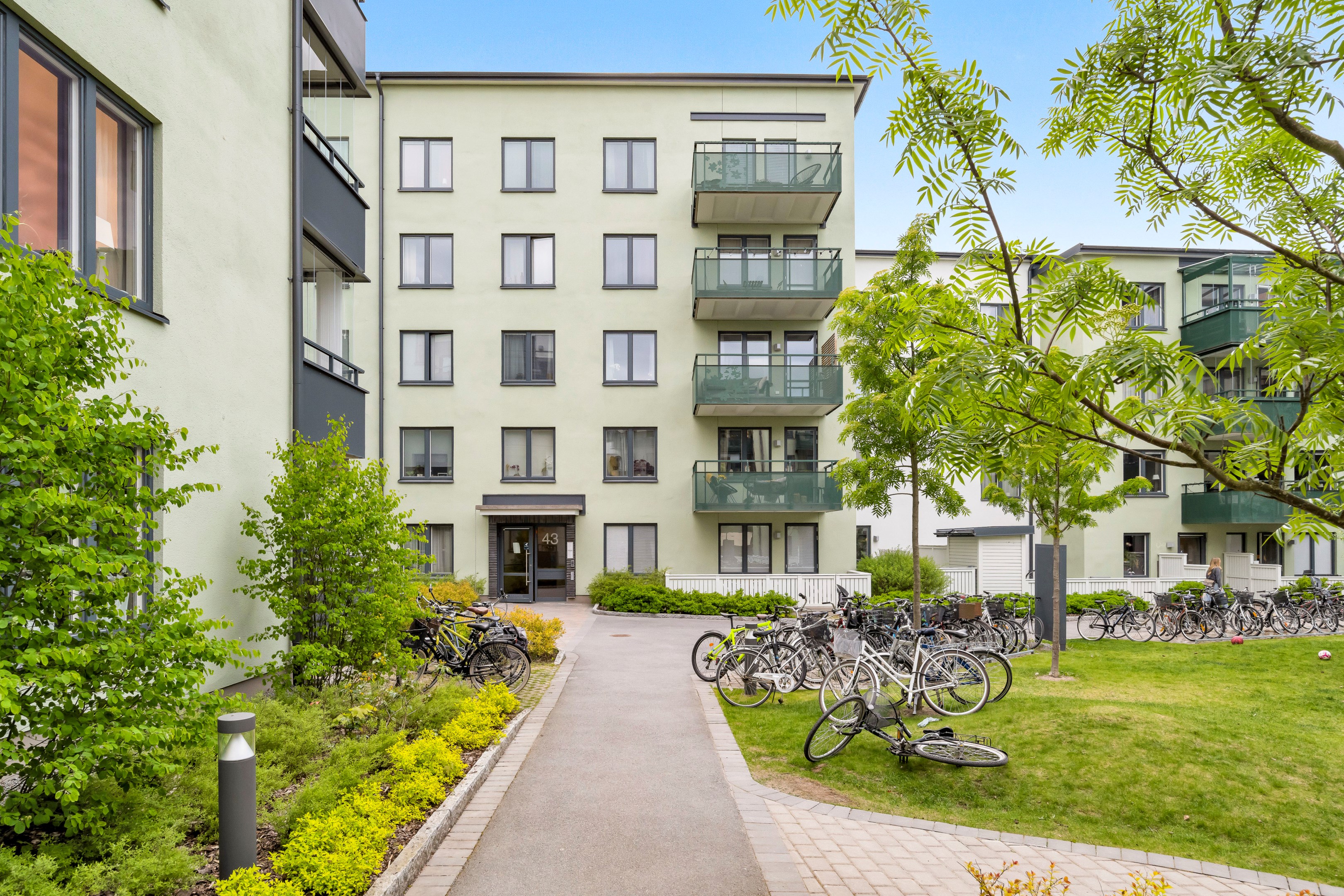 Bostadsbild från Hällbygatan 43, Såld i Luthagen, Uppsala