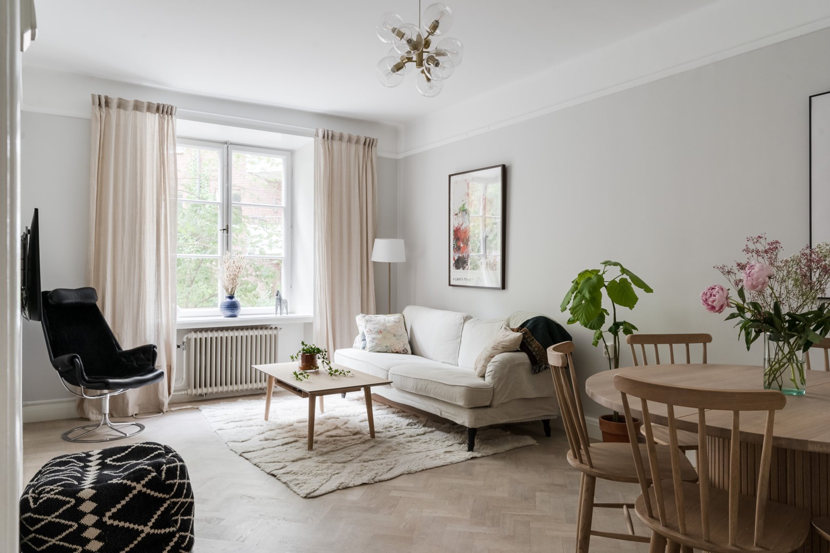 Bostadsbild från Tre liljor 5B, Såld i Vasastan, Stockholm