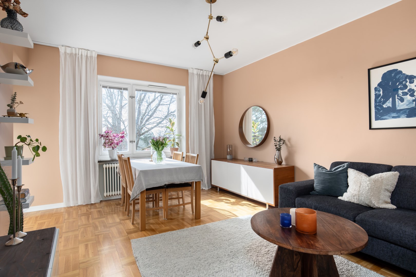 Bostadsbild från Ugglevägen 23B, 3/3 tr, Såld i Saltängen, Nacka