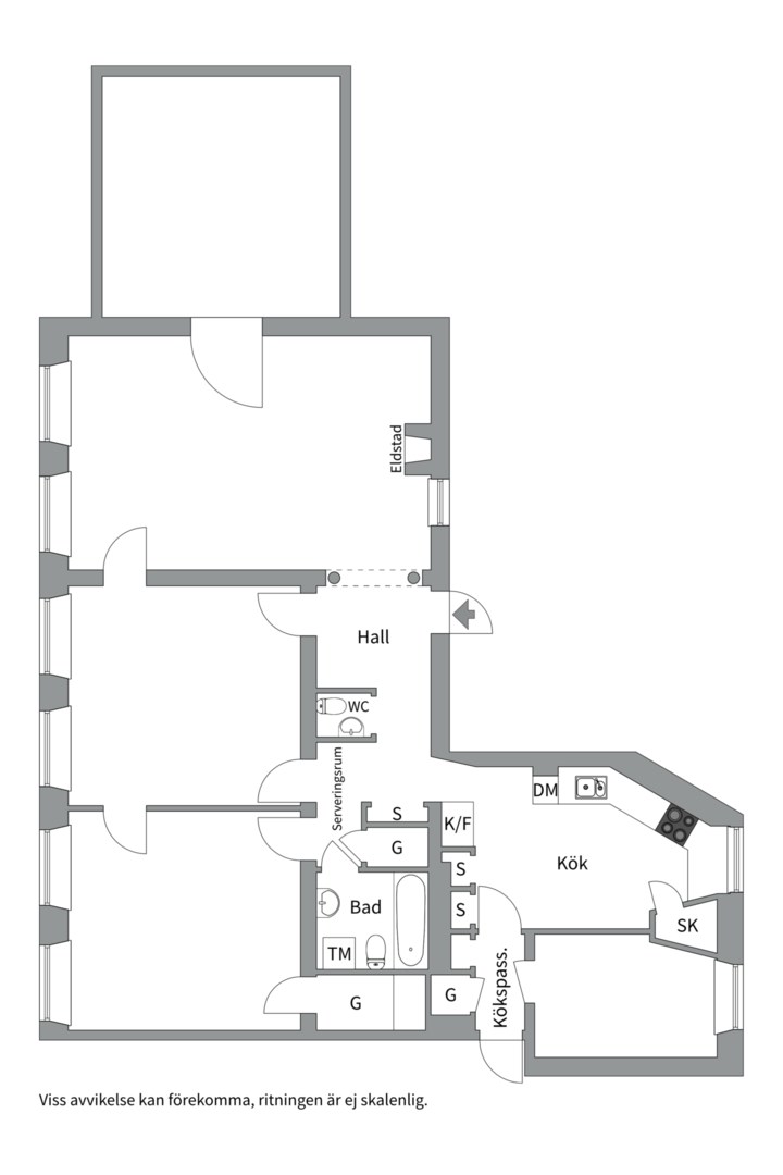 Bostadsbild från Geijersgatan 42 A, Såld i Luthagen, Uppsala