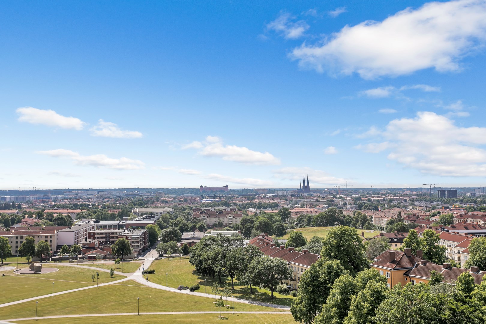 Utsikt från Lokalen vid takterrass