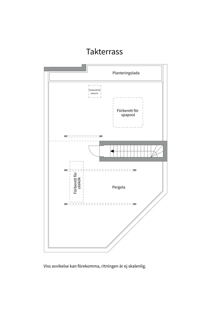 Planlösning från Nackabacken 12, Såld i Nacka, Nacka