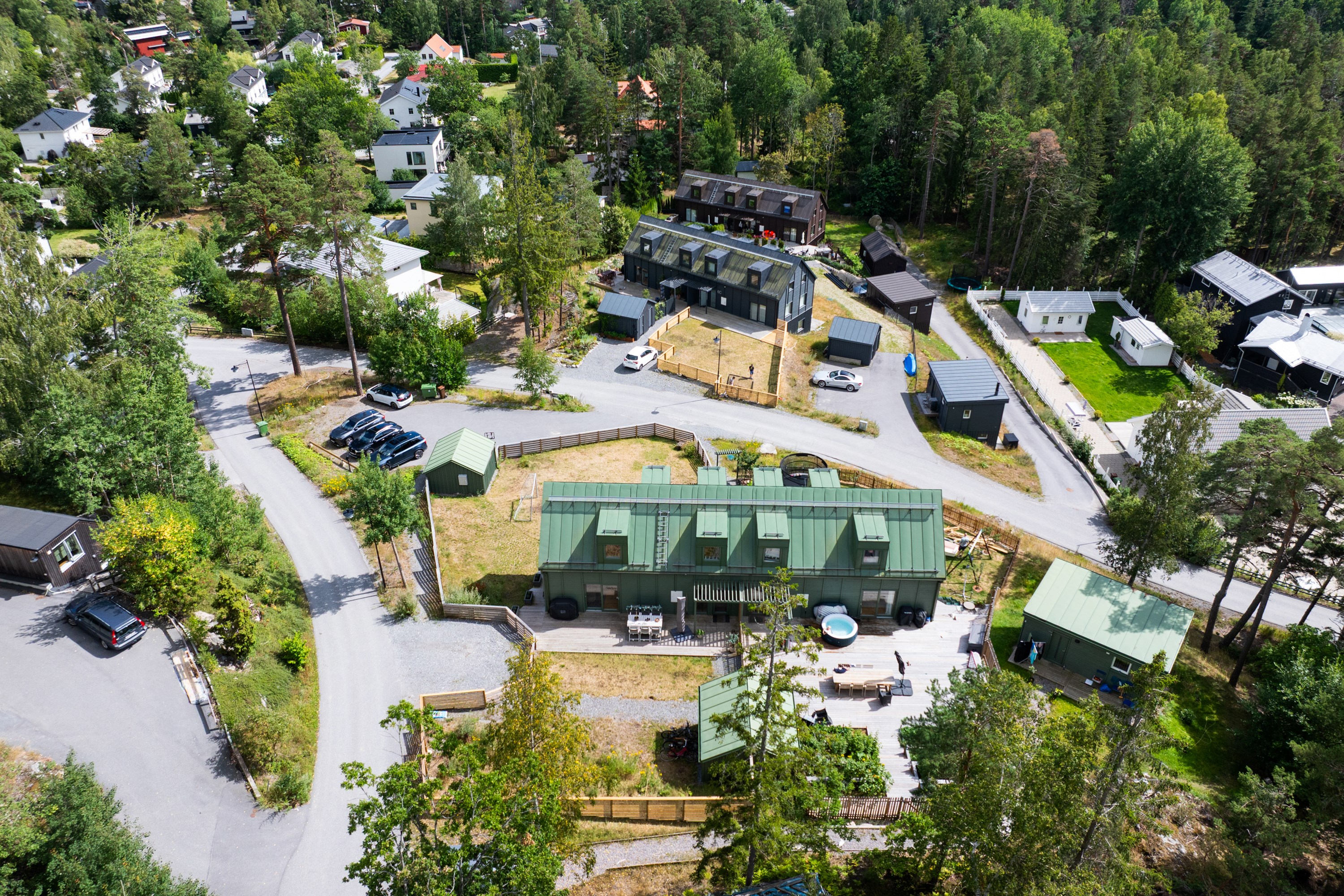 Bostadsbild från Landbacken 3B, Kommande i Kummelnäs, Nacka