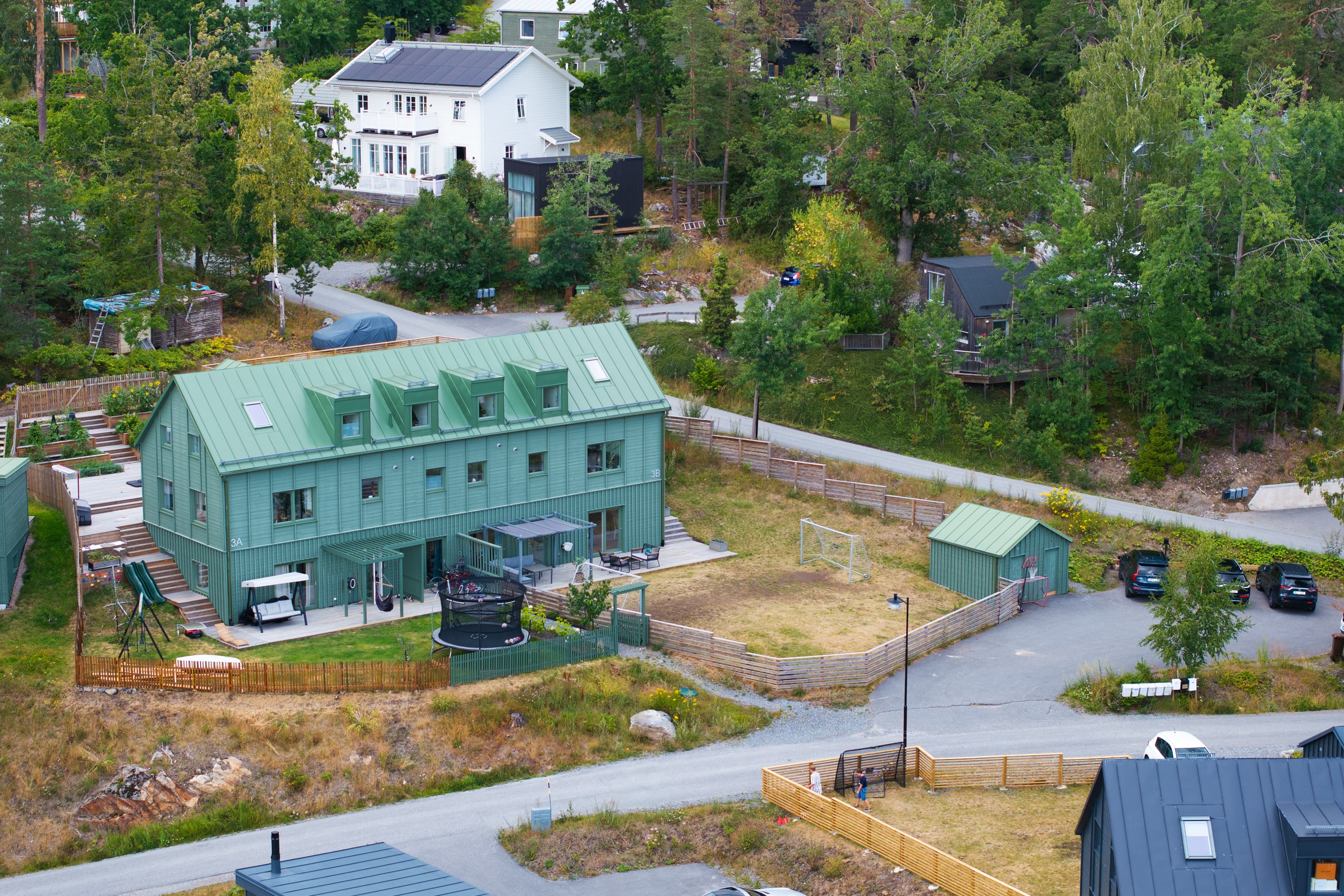 Bostadsbild från Landbacken 3B, Kommande i Kummelnäs, Nacka