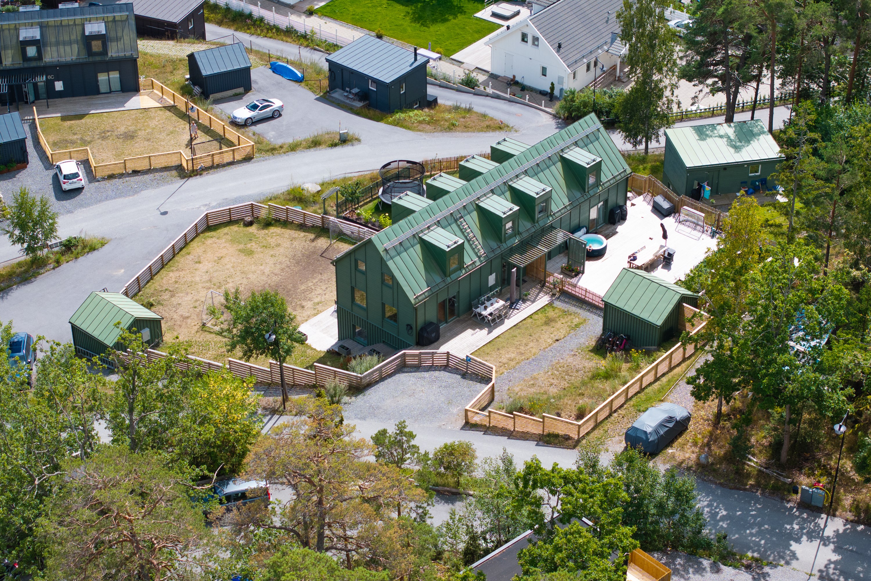 Bostadsbild från Landbacken 3B, Kommande i Kummelnäs, Nacka