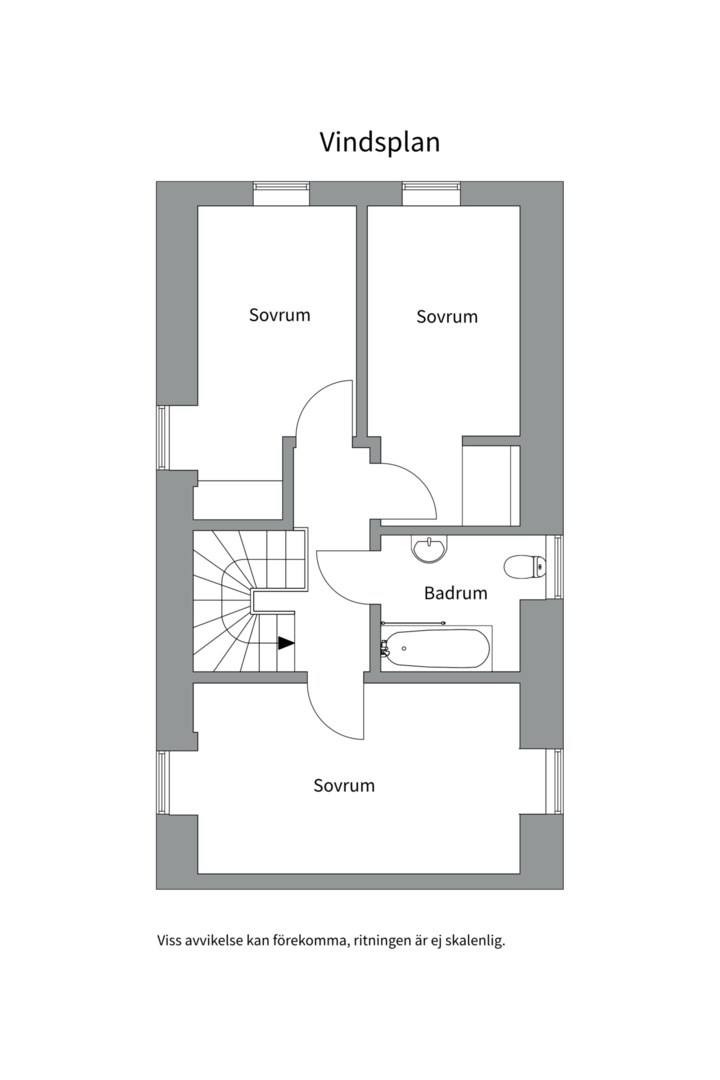 Planlösning från Landbacken 3B, Kommande i Kummelnäs, Nacka