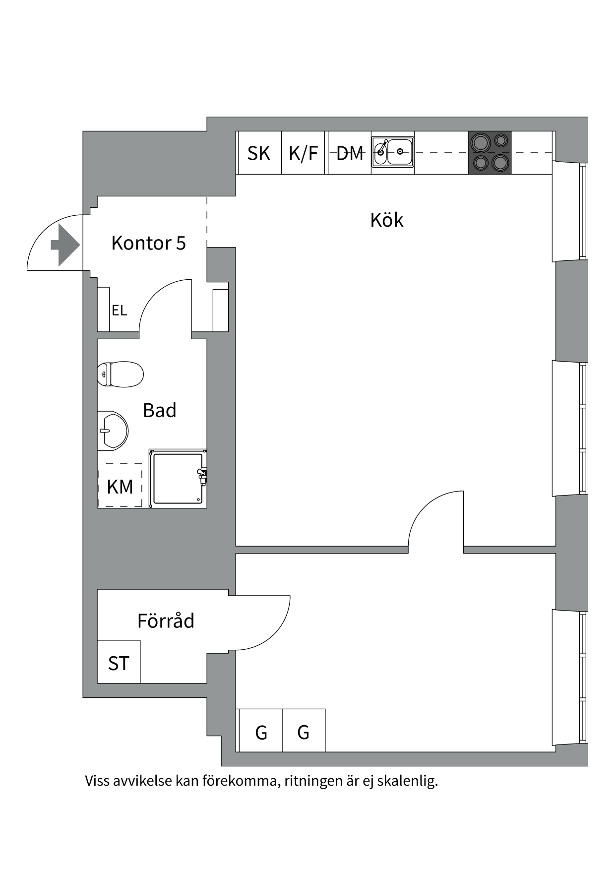 Bostadsbild från Högbergsgatan 59B – kontor 1 av 7, Såld i , Stockholm