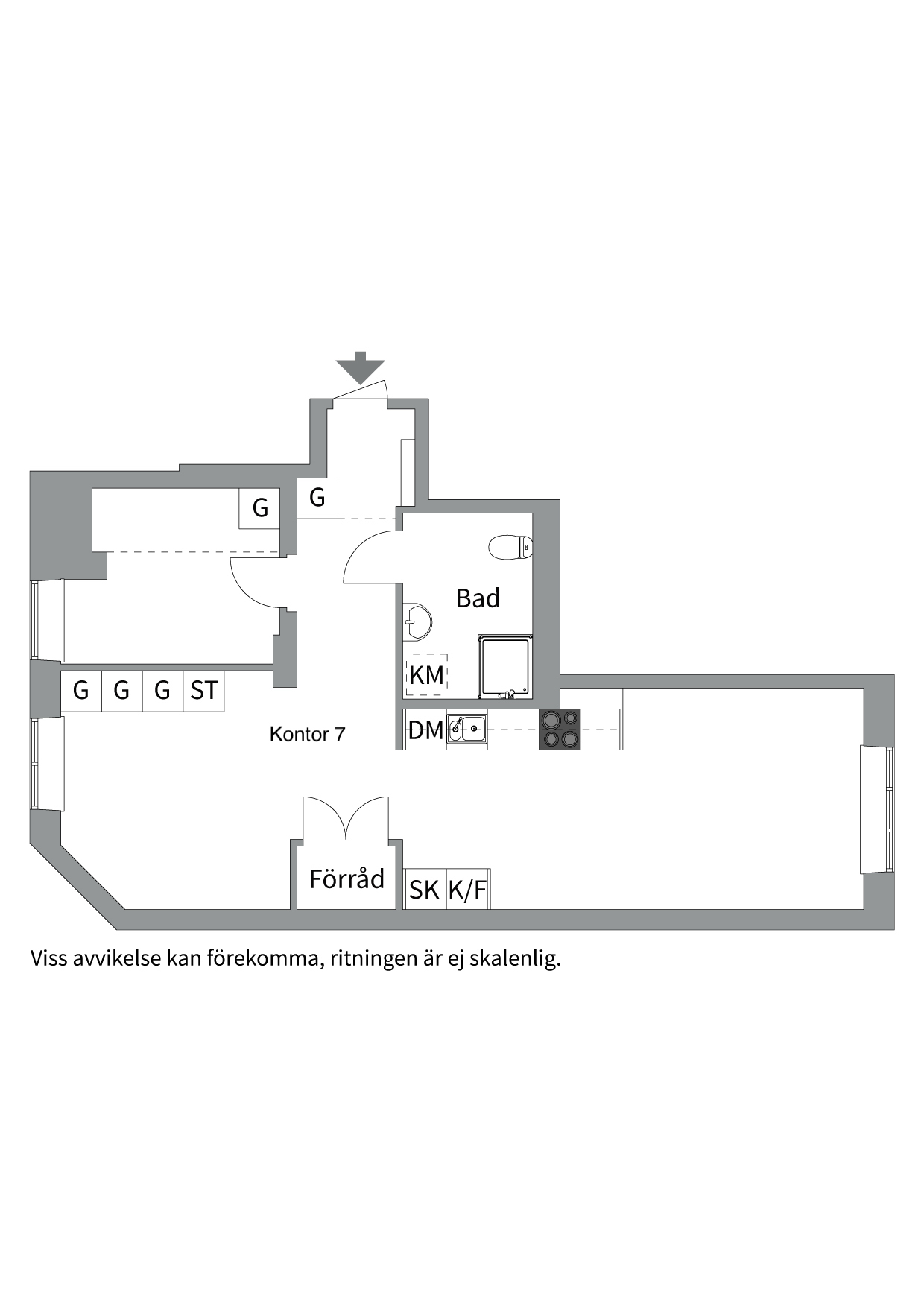 Bostadsbild från Högbergsgatan 59B – kontor 1 av 7, Såld i , Stockholm