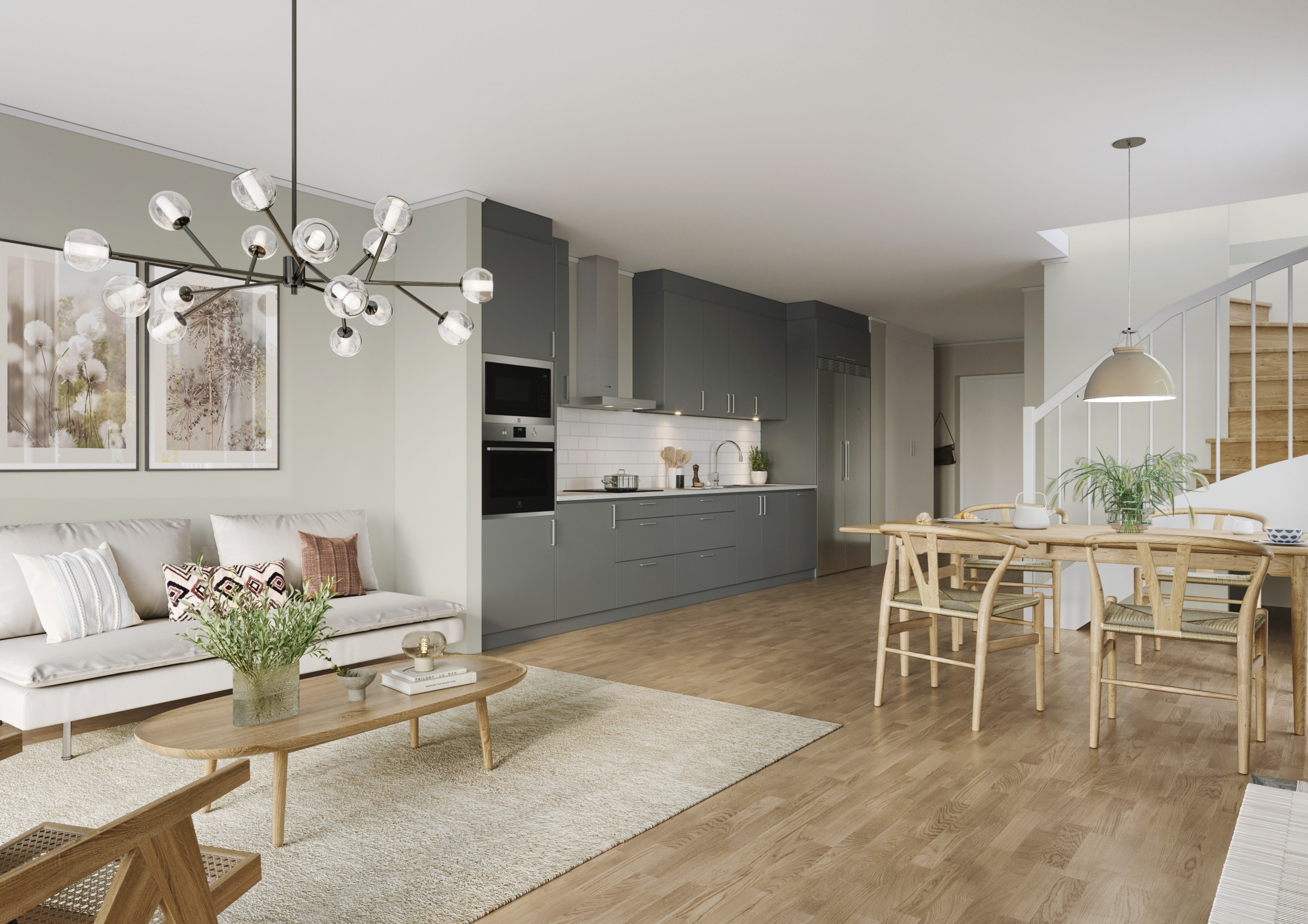 Bostadsbild från Kastanjeblomsvägen 36B, Såld i Skölsta, Uppsala