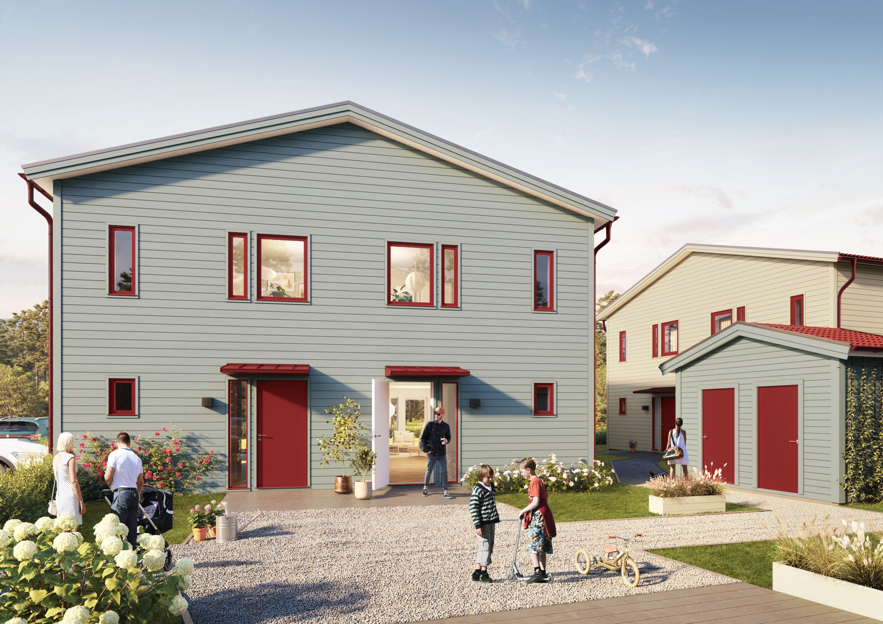 Bostadsbild från Kastanjeblomsvägen 36B, Såld i Skölsta, Uppsala