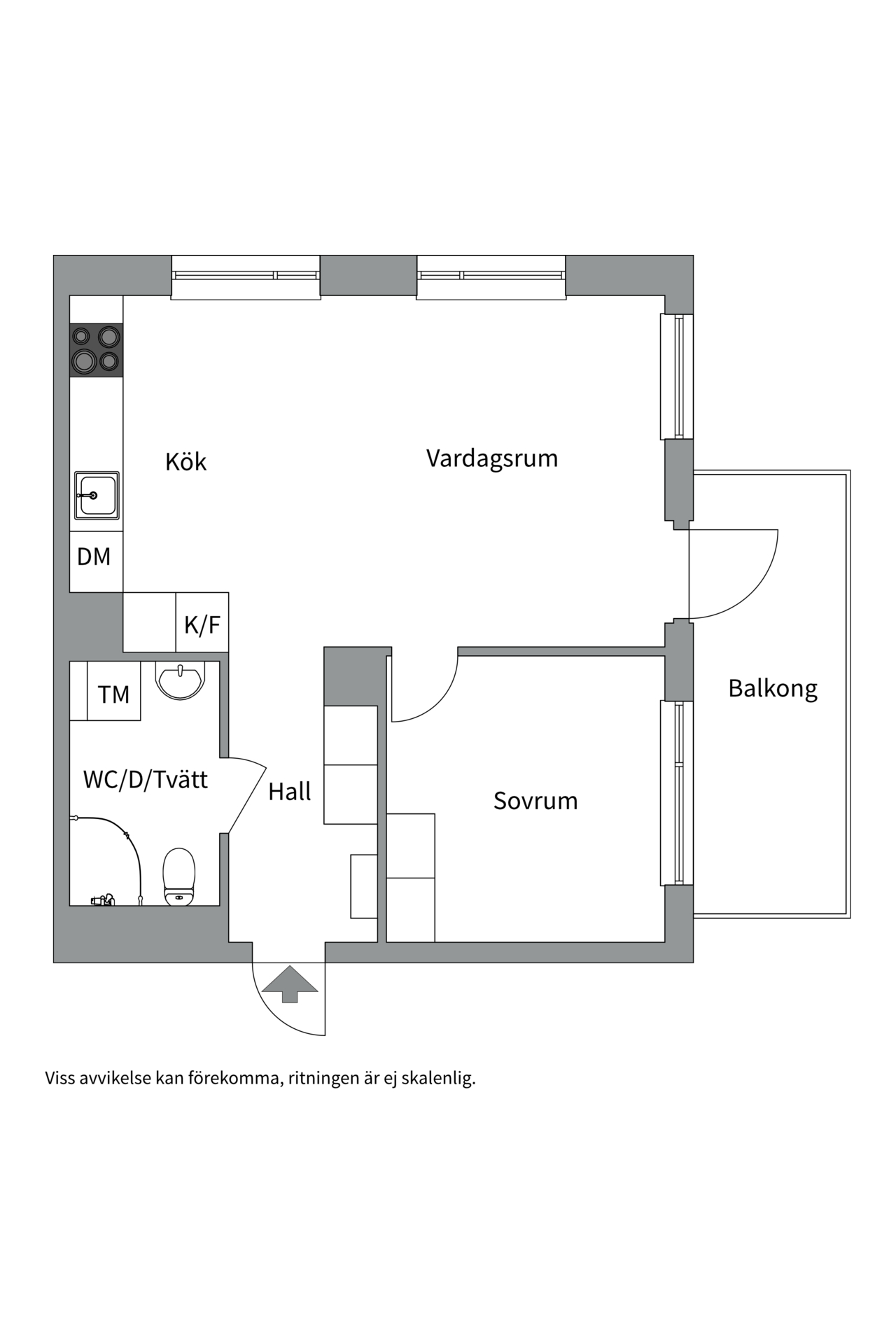 Bostadsbild från Ekoxvägen 8, Såld i Ultuna, Uppsala