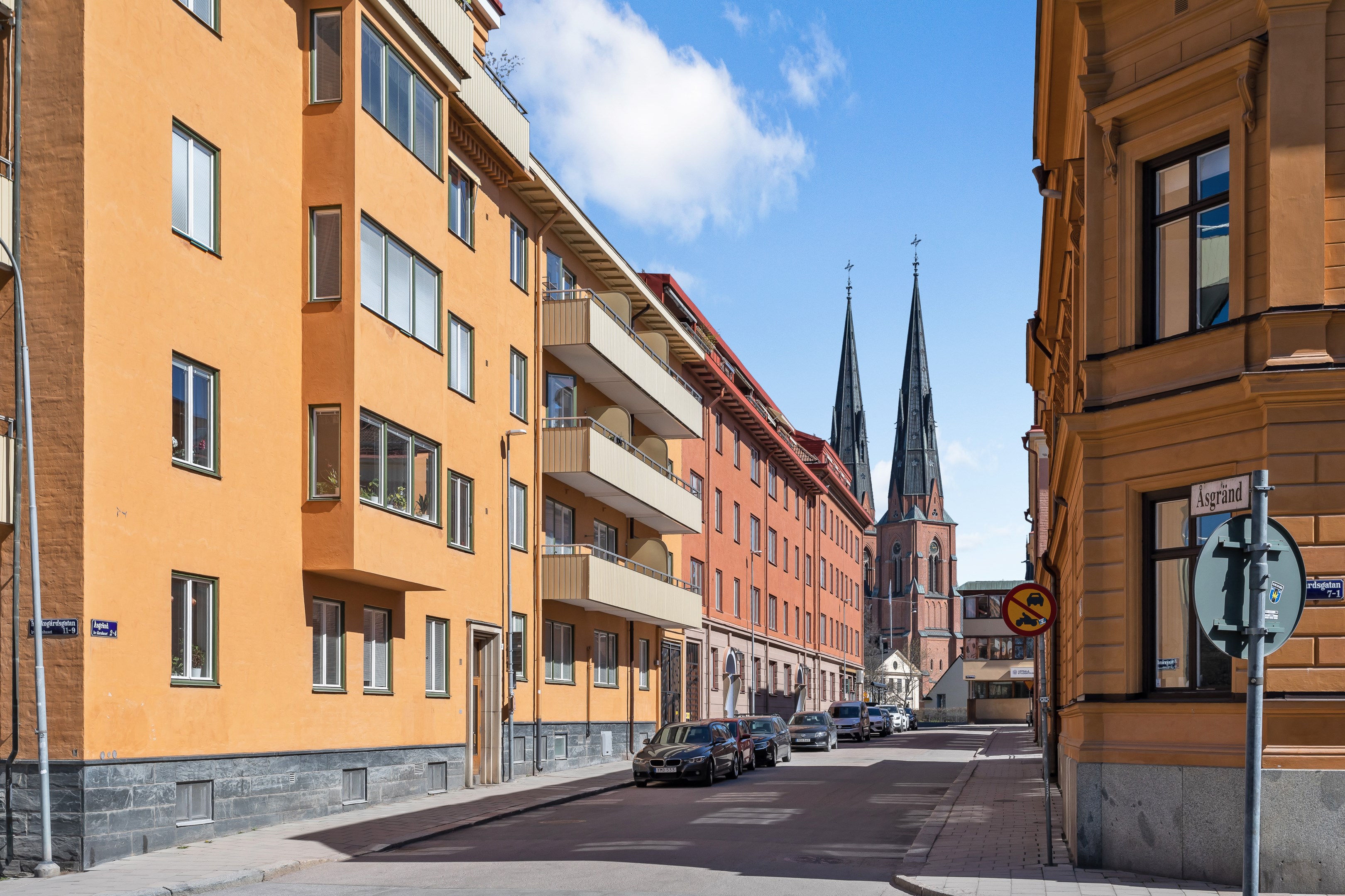 Bostadsbild från Åsgränd 2A, Såld i Öfre Slotts, Uppsala