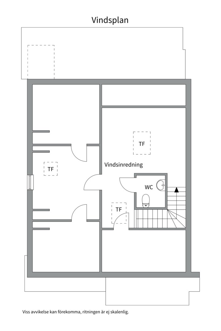 Planlösning från Björkholmsvägen 171, Såld i Östra Orminge, Nacka