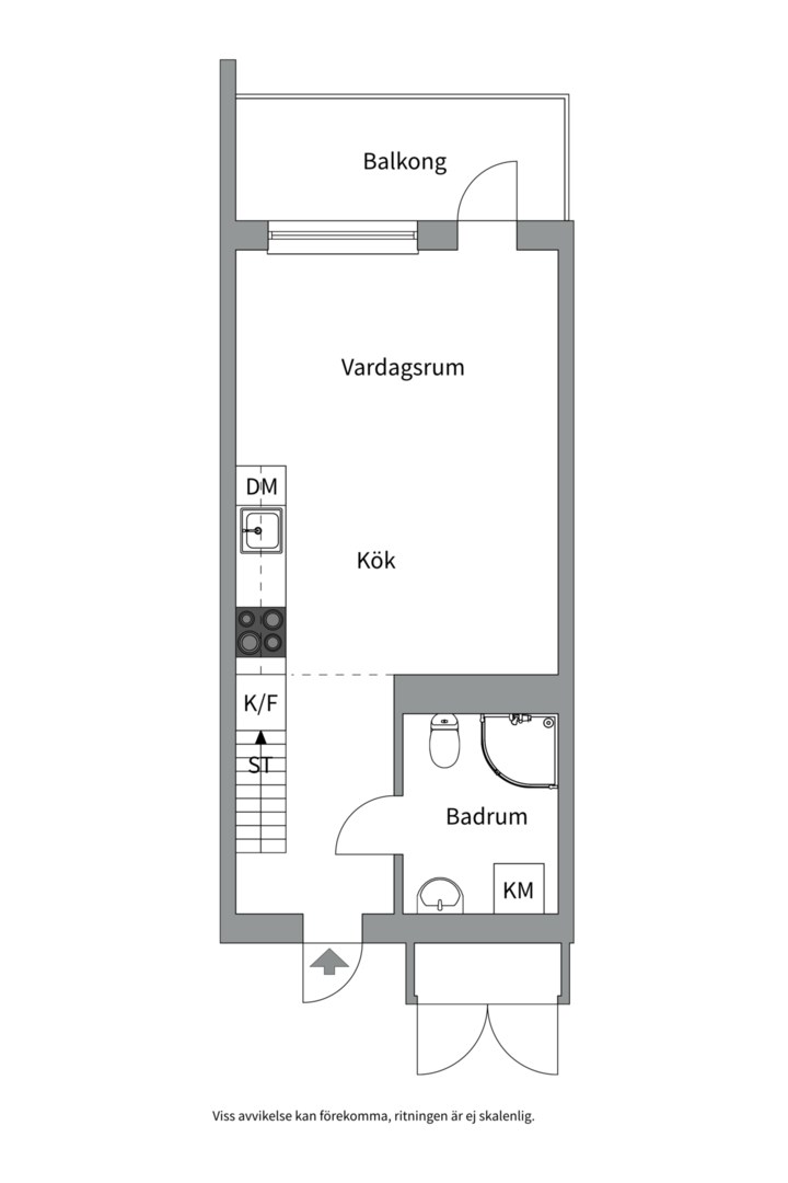 Planlösning från Vårdsätravägen 3 B, Såld i Rosendal, Uppsala