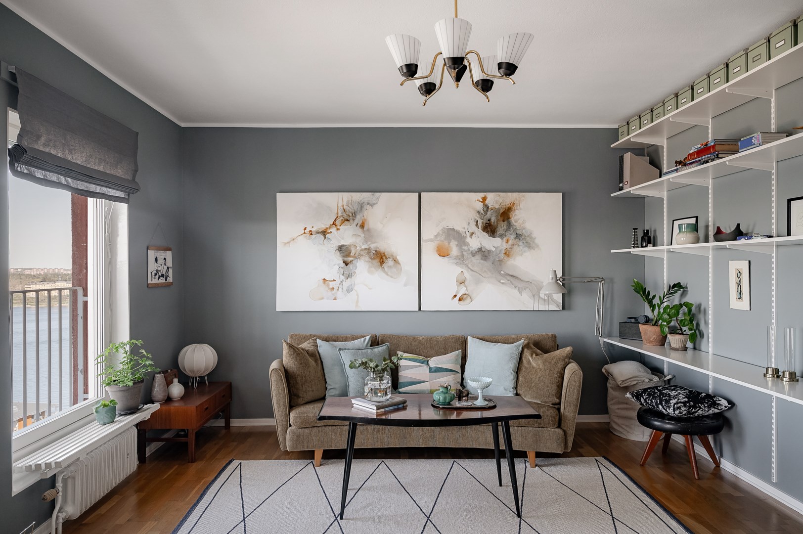 Bostadsbild från Finnbergsvägen 46, 2tr, Såld i Finnberget, Nacka