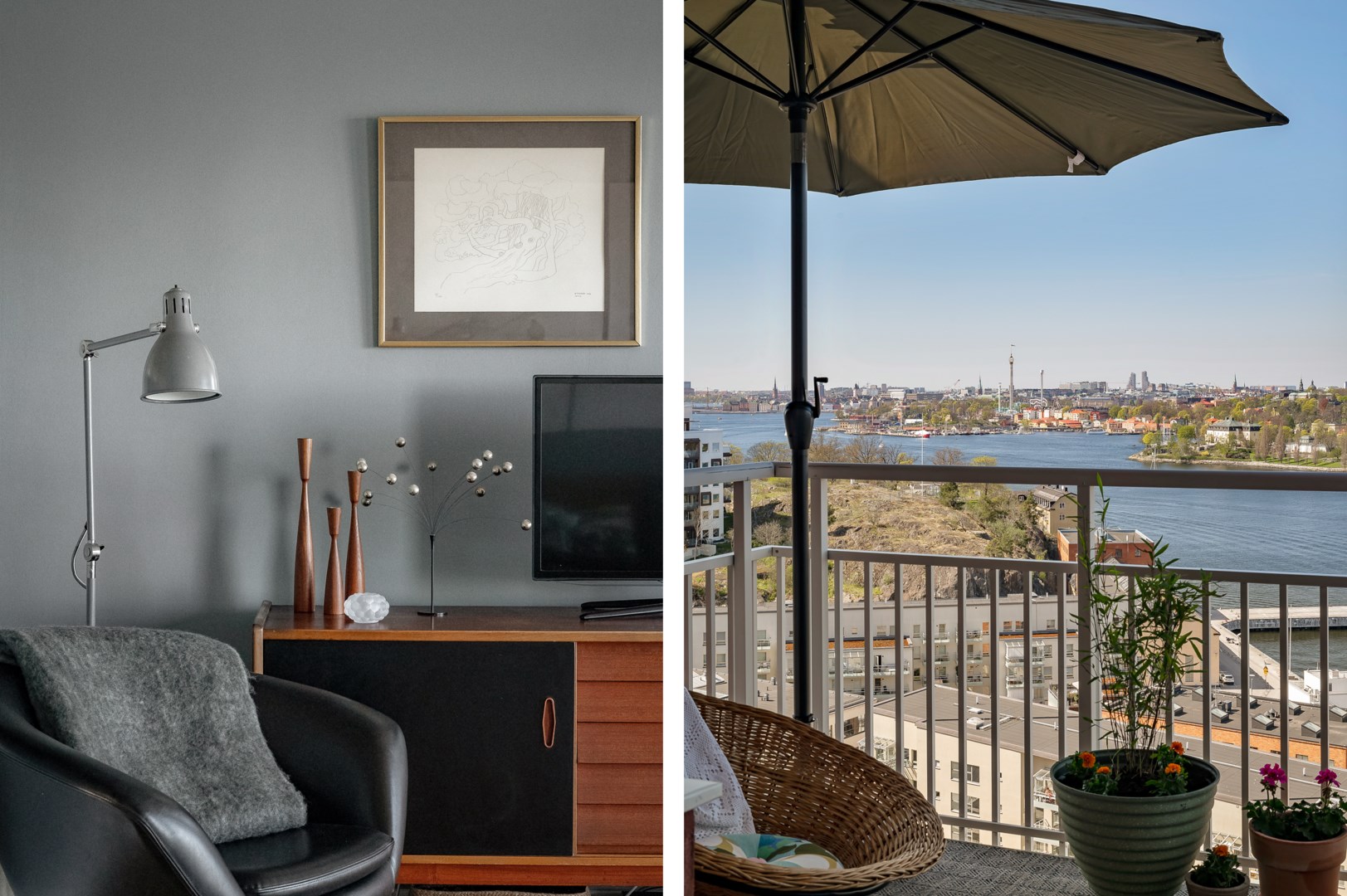 Bostadsbild från Finnbergsvägen 46, 2tr, Såld i Finnberget, Nacka