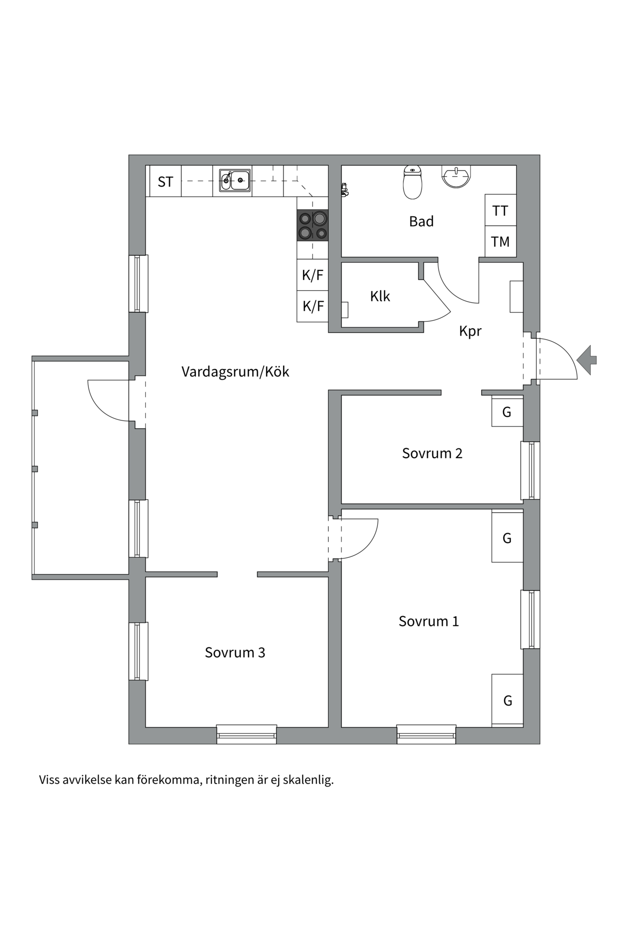 Bostadsbild från Lertagsvägen 38C, Såld i Knivsta - Centralt, Knivsta