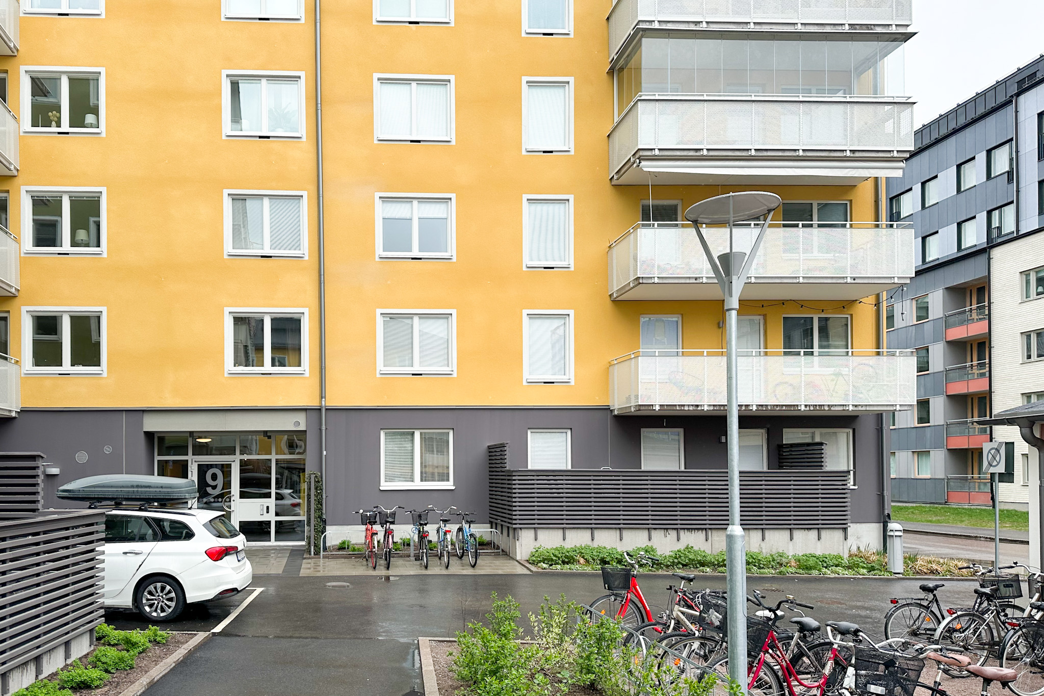 Bostadsbild från Kantorsgatan 9, Kommande i Kapellgärdet, Uppsala