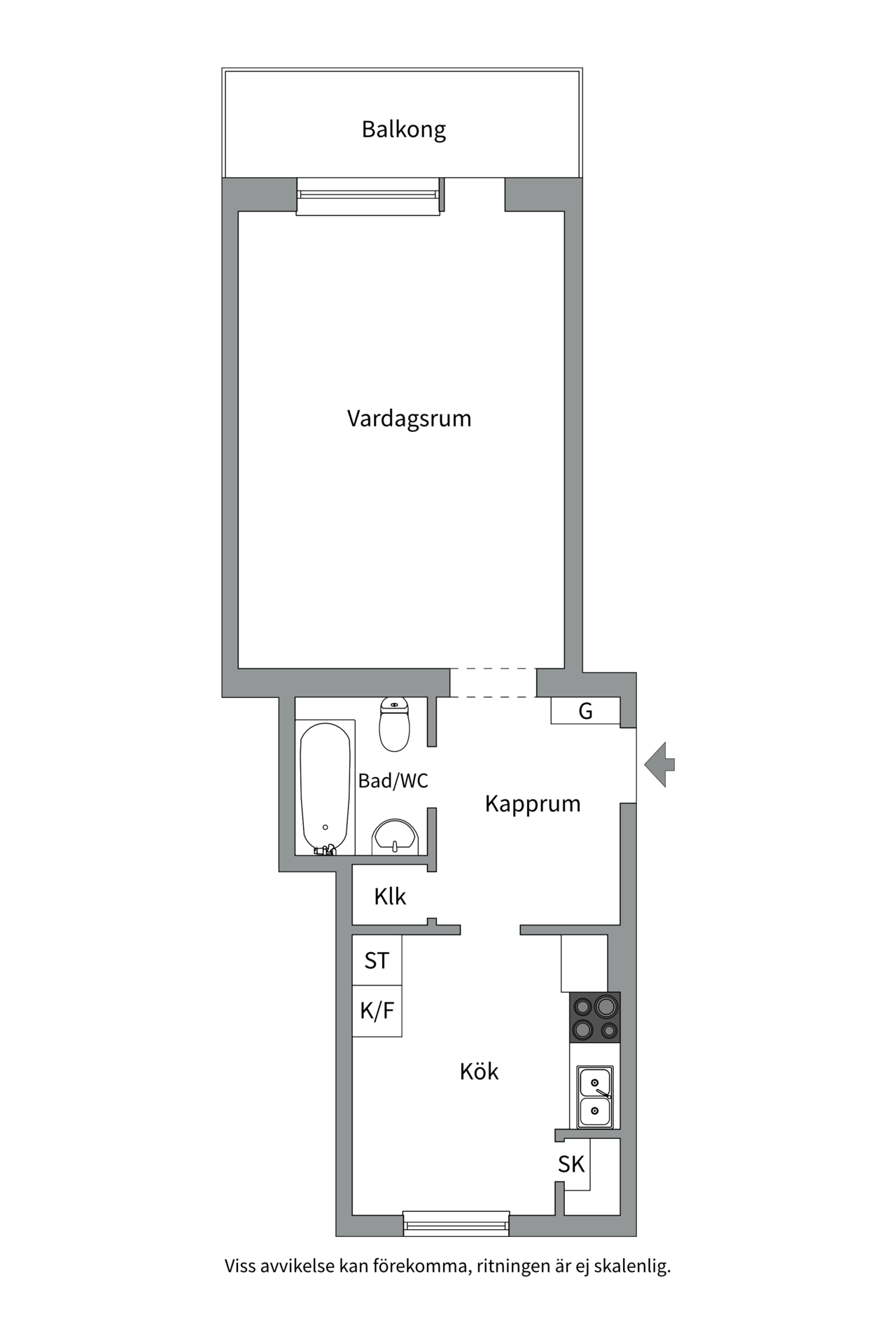 Bostadsbild från Geijersgatan 23 B, Såld i Luthagen, Uppsala