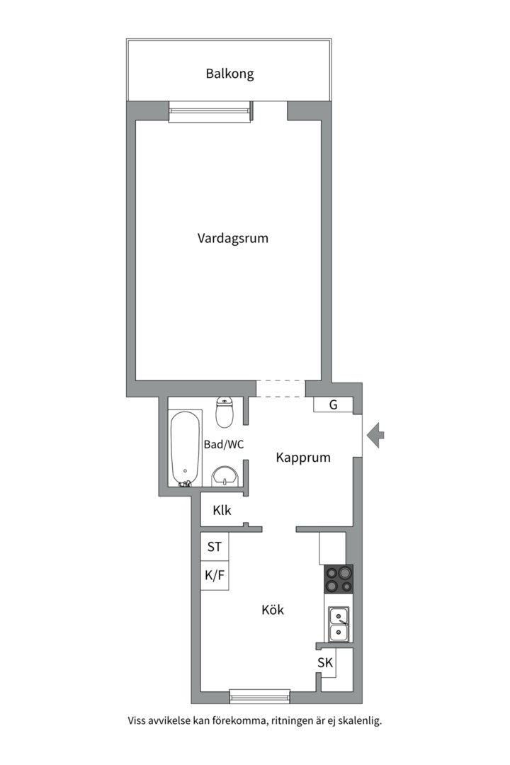 Bostadsbild från Geijersgatan 23 B, Såld i Luthagen, Uppsala