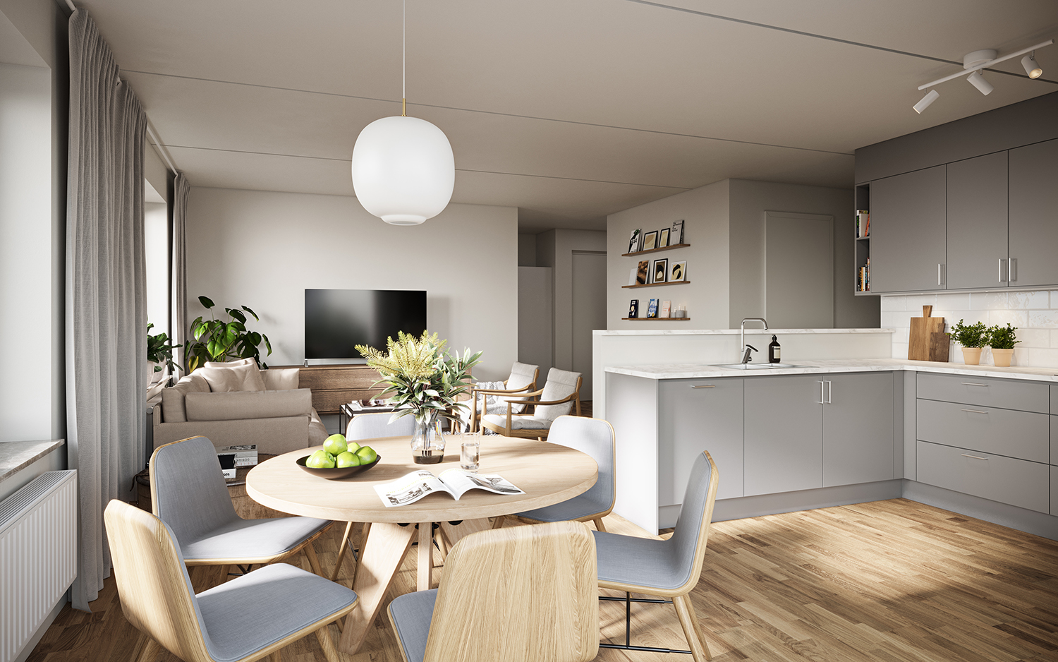 Bostadsbild från Martingalgatan 8, Såld i Täby Park, Täby