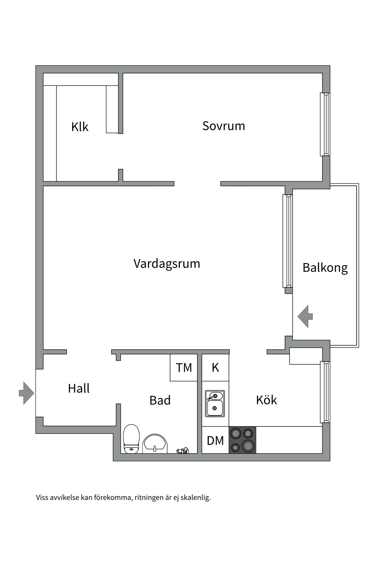 Bostadsbild från Odensgatan 16B, Såld i Främre Luthagen, Uppsala